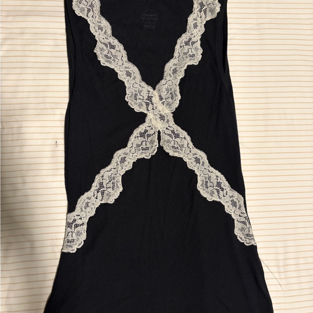 Intimissimi Charcoal Gray Knit Top